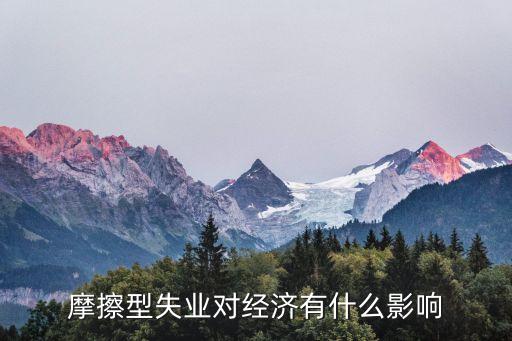 摩擦性失業(yè)，摩擦型失業(yè)對經(jīng)濟有什么影響