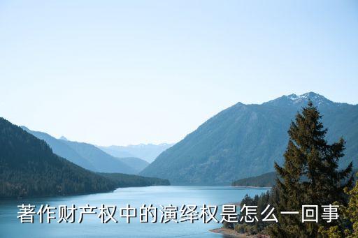 演繹權(quán)，演繹權(quán)是什么東東