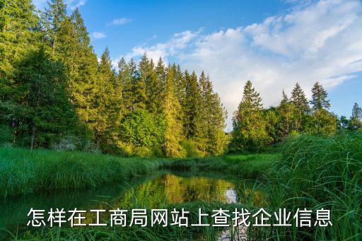 工商查詢企業(yè)信息查詢，怎么樣才能到工商局查企業(yè)資料