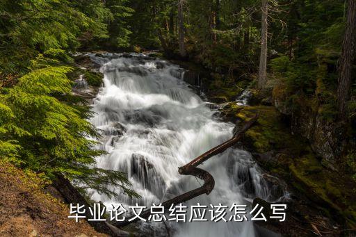畢業(yè)論文總結(jié)，畢業(yè)論文總結(jié)應(yīng)該怎么寫