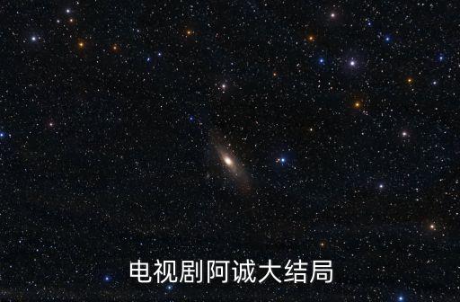 王榮華，電視劇阿誠大結(jié)局