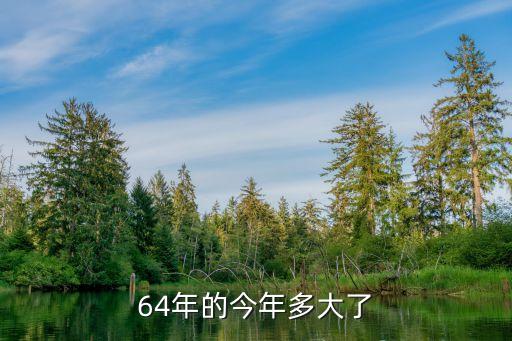 64年的今年多大，1964今年幾歲