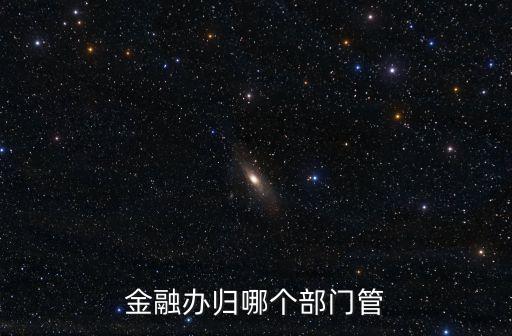 金融辦，金融辦是什么單位