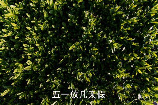 五一勞動(dòng)節(jié)放假幾天，五一放幾天假