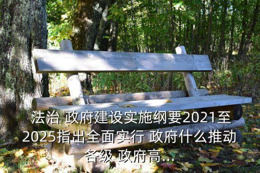 建設法治政府