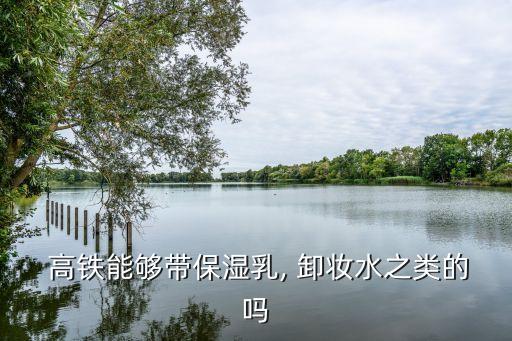 卸妝水可以帶上高鐵嗎,100ml的卸妝水可以帶上高鐵嗎