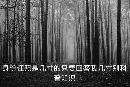 身份證照片，辦身份證的照片要去哪照