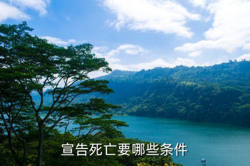 死亡宣告，死亡宣告是什么意思