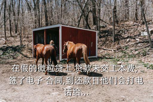 假的app貸款簽了合同,貸款簽了合同錢(qián)只到APP錢(qián)包