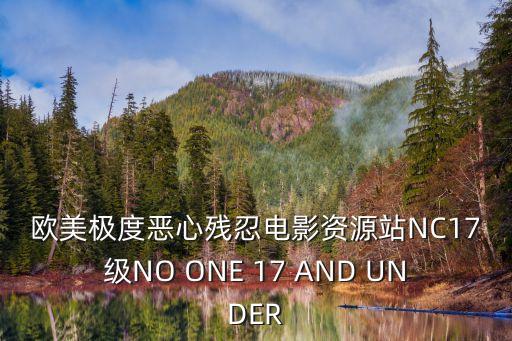 多人亂p歐美，歐美極度惡心殘忍電影資源站NC17級(jí)NO ONE 17 AND UNDER