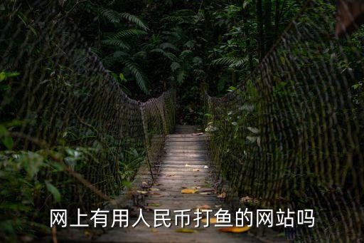網上有用人民幣打魚的網站嗎