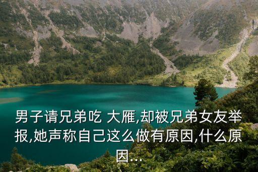 吃大雁犯法嗎,吃人工養(yǎng)殖大雁犯法嗎