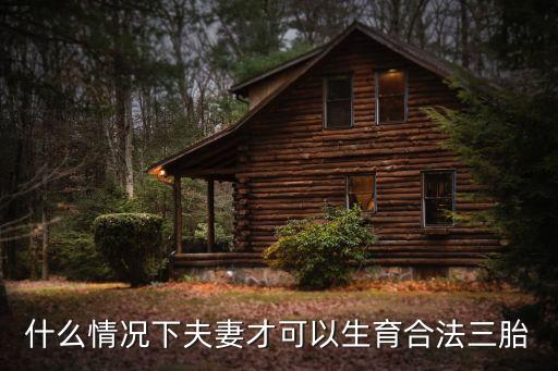 生三胎的七個條件，符合哪些條件的可以生肓第三胎