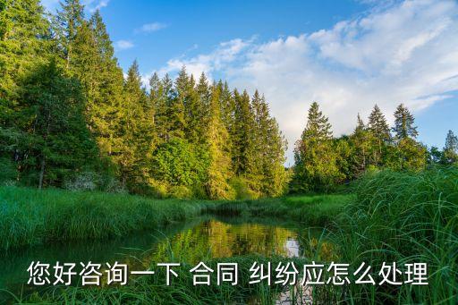 服務(wù)合同糾紛怎么處理,被騙簽了合同如何解除