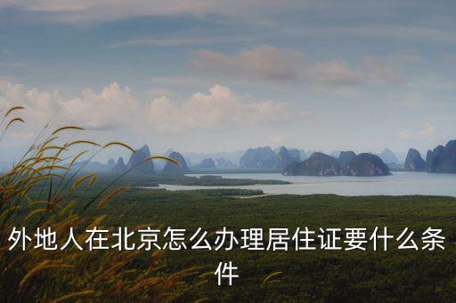外地人在北京，外地人在北京可以上什么保險(xiǎn)