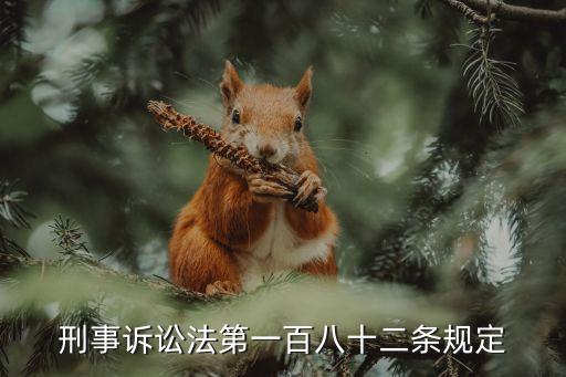 刑事訴訟法82條，刑事訴訟法第一百八十二條規(guī)定
