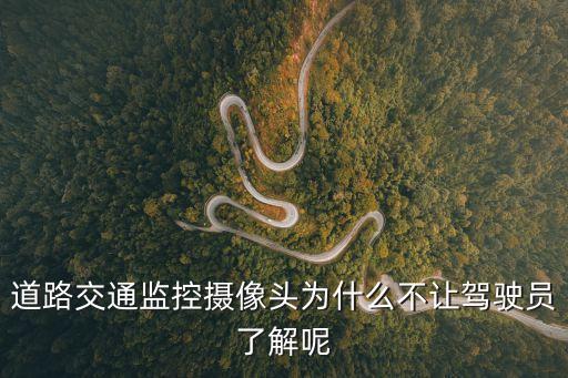 道路監(jiān)控，道路監(jiān)控探頭主要拍的是哪些方面超載會拍嗎