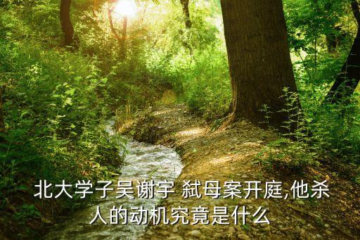 北大弒母