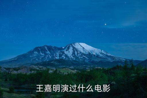 王嘉明，最佳拍檔里小光頭扮演者是誰