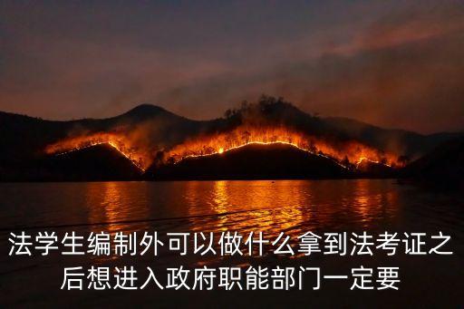 編制外，編外生是什么