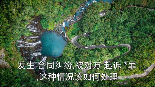 合同* 起訴