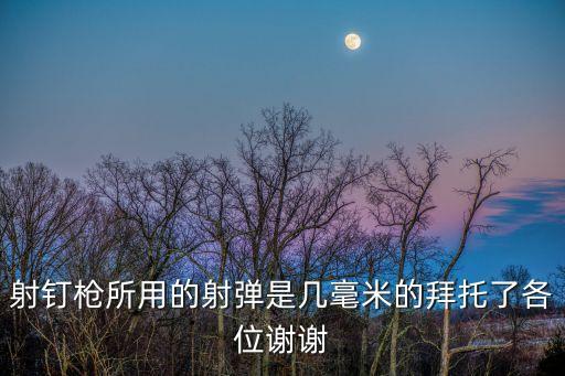 射釘彈