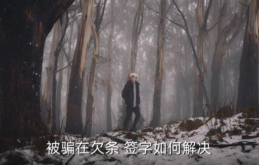 被騙簽字有效嗎,招商金服貸款被騙簽字有效嗎