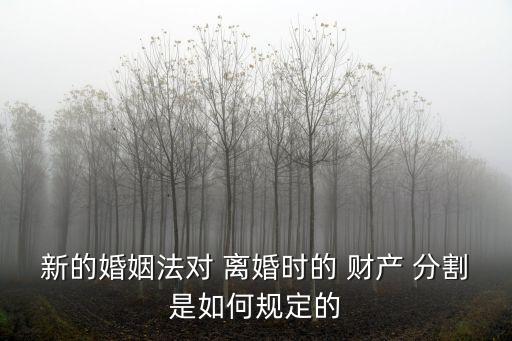 新離婚財(cái)產(chǎn)分割法,離婚律師收費(fèi)一般是怎么收的