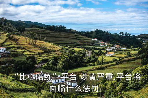 “比心陪練”平臺(tái) 涉黃嚴(yán)重,平臺(tái)將面臨什么懲罰