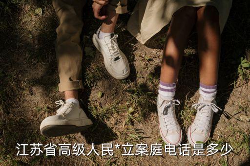 江蘇高院，江蘇省高級人民*立案庭電話是多少