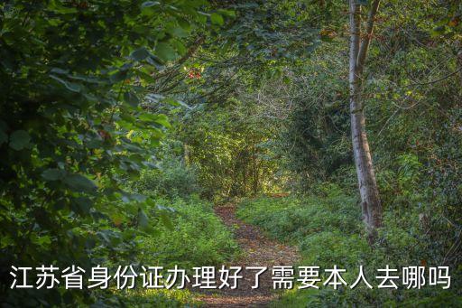 江蘇省身份證辦理好了需要本人去哪嗎