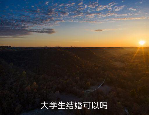 大學(xué)生能結(jié)婚嗎，大學(xué)生結(jié)婚可以嗎