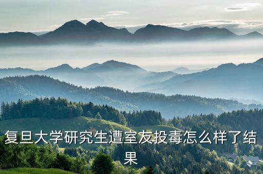 復(fù)旦大學(xué)投毒案，復(fù)旦投毒案
