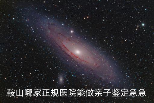 鞍山哪家正規(guī)醫(yī)院能做親子鑒定急急