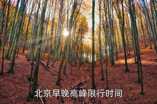 北京早晚高峰限行，北京外地車牌早晚高峰限行時(shí)段能不能進(jìn)入5環(huán)主路 尾號(hào)限行當(dāng)天能