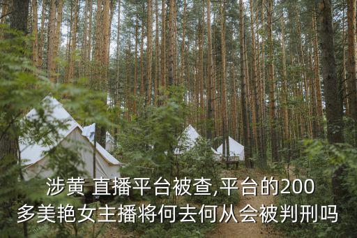 涉黃直播