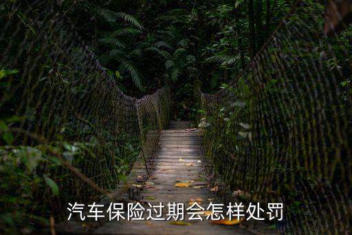 保險(xiǎn)過期上路怎么處罰，車輛保險(xiǎn)過期怎樣處罰