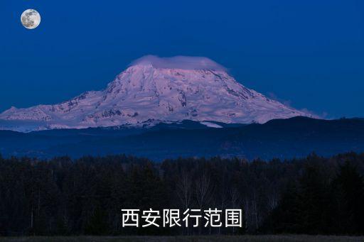 西安限行范圍