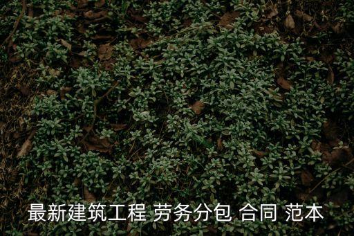 土建工程勞務(wù)合同范本,土建勞務(wù)合同范本2019