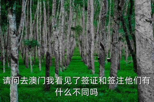 簽注和簽證的區(qū)別，簽注和簽證有什麼差別我在臺灣飛往長沙住一個月以上一定要在飛