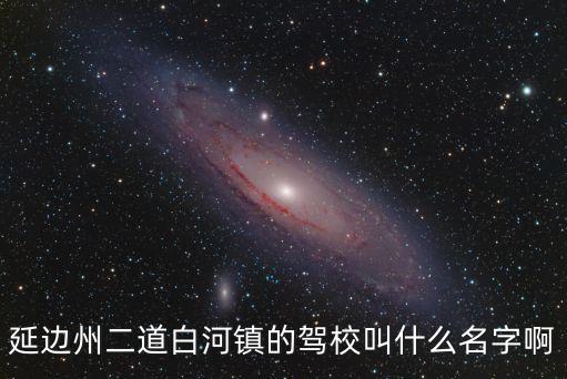 付鋒，延邊州二道白河鎮(zhèn)的駕校叫什么名字啊