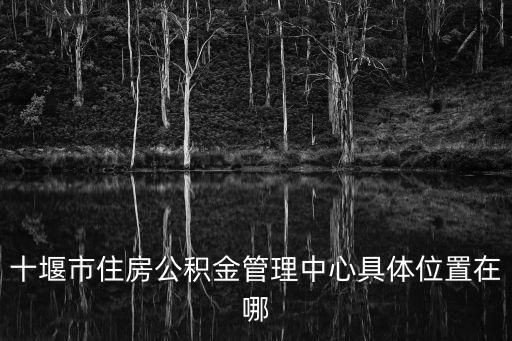 十堰住房公積金，十堰市個人公積金怎樣查詢