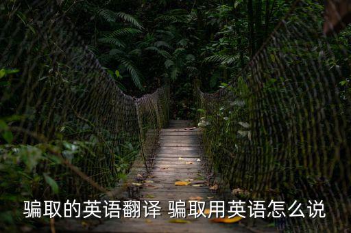 騙取，騙取貸款罪中騙取指哪些行為如未將貸款按照申請(qǐng)時(shí)所承諾的
