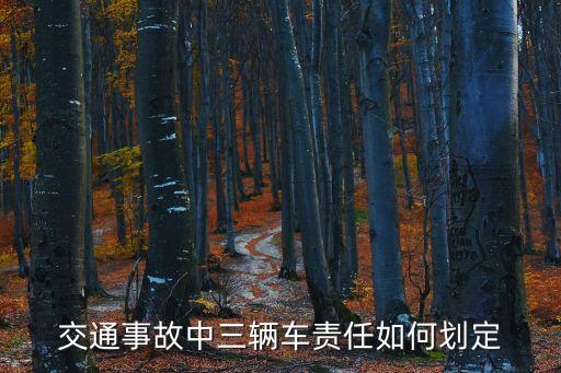 交通事故中三輛車責(zé)任如何劃定