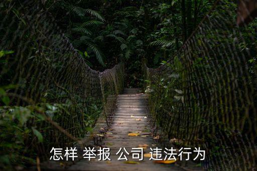 傳媒公司違法怎么舉報,發(fā)現(xiàn)公司違法怎么舉報