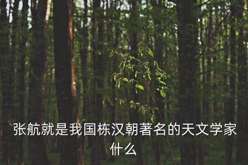 張航