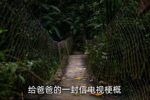 給爸爸的一封信電視梗概