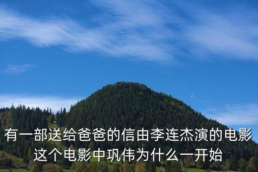 鞏偉，有一部送給爸爸的信由李連杰演的電影這個電影中鞏偉為什么一開始