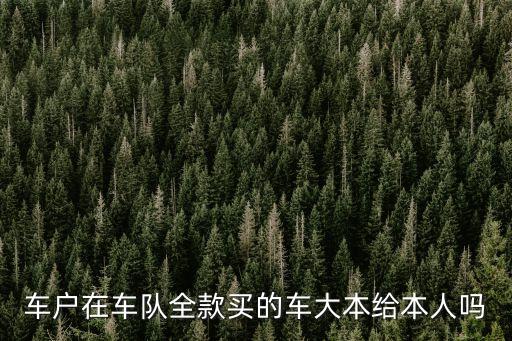 汽車大本是什么，大本是什么意思