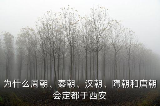 為什么周朝、秦朝、漢朝、隋朝和唐朝會(huì)定都于西安